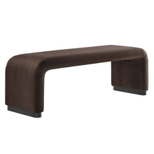 Load image into Gallery viewer, Koda Performance Velvet Waterfall Long Bench by Modway