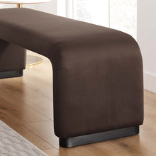 Load image into Gallery viewer, Koda Performance Velvet Waterfall Long Bench by Modway