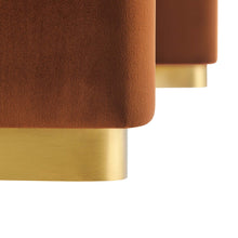 Load image into Gallery viewer, Koda Performance Velvet Waterfall Ottoman by Modway