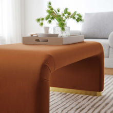 Load image into Gallery viewer, Koda Performance Velvet Waterfall Ottoman by Modway