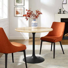 Load image into Gallery viewer, Lippa 36Ó Round Faux Travertine Dining Table by Modway