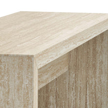 Load image into Gallery viewer, Mirella 53.5Ó Faux Travertine Bench by Modway