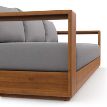 Load image into Gallery viewer, Tahoe Outdoor Patio Acacia Wood Sofa by Modway