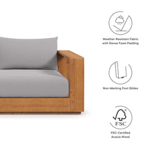 Load image into Gallery viewer, Tahoe 2-Piece Outdoor Patio Acacia Wood Sofa and Coffee Table Set by Modway