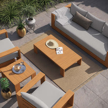Load image into Gallery viewer, Tahoe 5-Piece Outdoor Patio Acacia Wood Furniture Set by Modway