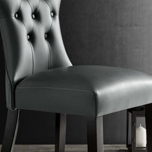 Load image into Gallery viewer, Silhouette Dining Vinyl Side Chair by Modway