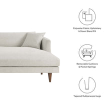 Load image into Gallery viewer, Zoya Right-Facing Down Filled Overstuffed Sectional Sofa by Modway