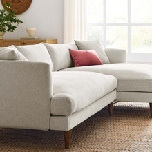 Load image into Gallery viewer, Zoya Right-Facing Down Filled Overstuffed Sectional Sofa by Modway