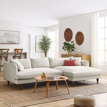 Load image into Gallery viewer, Zoya Right-Facing Down Filled Overstuffed Sectional Sofa by Modway