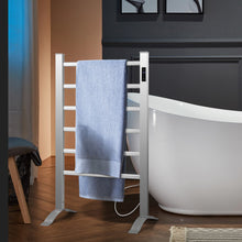 Load image into Gallery viewer, Freestanding and Wall-mounted 6 Bars Towel Warmer with Timer and LED Display
