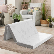 Load image into Gallery viewer, 4 Inch Tri-fold Cool Gel Memory Foam Mattress-Full Size