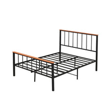 Load image into Gallery viewer, Full/Queen Bed Frame with Headboard and Footboard-Full Size