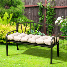 Load image into Gallery viewer, Indoor Outdoor Tufted Bench Cushion with Soft PP Cotton-Beige