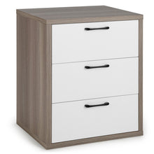 Load image into Gallery viewer, 3 Slide-out Drawers Modern Dresser with Wide Storage Space