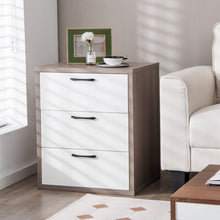 Load image into Gallery viewer, 3 Slide-out Drawers Modern Dresser with Wide Storage Space
