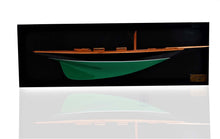 Load image into Gallery viewer, Pen Duick Half-Hull Scaled Model Boat Yacht Handmade