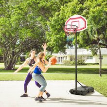 Load image into Gallery viewer, Height Adjustable Basketball Hoop with 2 Nets and Fillable Base