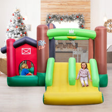 Load image into Gallery viewer, Farm Themed 6-in-1 Inflatable Castle with Trampoline and 735W Blower