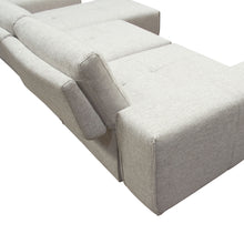 Load image into Gallery viewer, Jazz Modular 3-Seater Chaise Sectional with Adjustable Backrests in Light Brown Fabric by Diamond Sofa