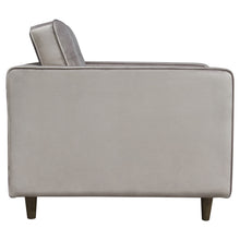 Load image into Gallery viewer, Juniper Tufted Chair in Champagne Grey Velvet by Diamond Sofa