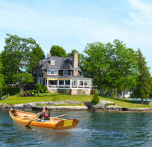 Load image into Gallery viewer, Real Whitehall Dinghy Transom Cut Out 17