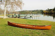 Load image into Gallery viewer, Wooden Canoe with Ribs 18
