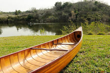Load image into Gallery viewer, Wooden Canoe with Ribs 18