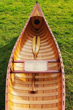 Load image into Gallery viewer, Wooden Canoe With Ribs Curved bow 10ft