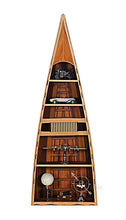 Load image into Gallery viewer, Wooden Canoe Book Shelf