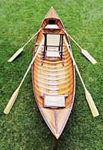 Load image into Gallery viewer, Traditional Wooden Canoe With Ribs