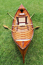 Load image into Gallery viewer, Traditional Wooden Canoe With Ribs