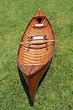 Load image into Gallery viewer, Traditional Wooden Canoe With Ribs