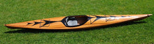 Load image into Gallery viewer, Wooden Kayak with arrows design 17 ft
