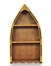 Load image into Gallery viewer, Wooden Canoe Book Shelf Small