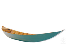 Load image into Gallery viewer, Small South East Asia Sampan Boat Teal Bottom Thuyen Ba La Tam Ban