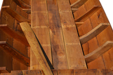 Load image into Gallery viewer, Small South East Asia Sampan Boat Red Bottom Thuyen Ba La Tam Ban