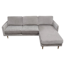 Load image into Gallery viewer, Kelsey Reversible Chaise Sectional in Grey Fabric by Diamond Sofa