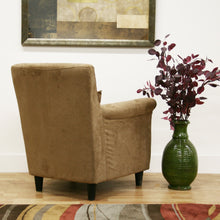 Load image into Gallery viewer, Baxton Studio Marquis Tan Microfiber Club Chair