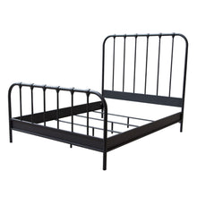 Load image into Gallery viewer, Mateo Rust Brown Powder Coat Metal Eastern King Bed by Diamond Sofa