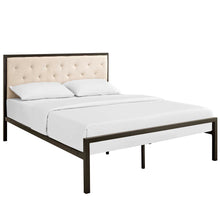 Load image into Gallery viewer, Mia Fabric Queen Bed by Modway