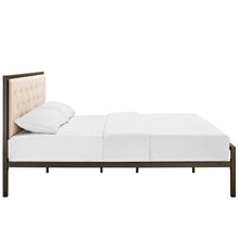 Load image into Gallery viewer, Mia Fabric Queen Bed by Modway