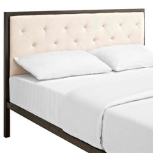 Load image into Gallery viewer, Mia Fabric Queen Bed by Modway