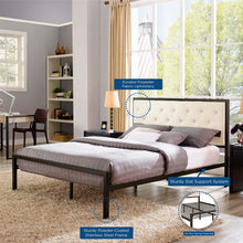 Load image into Gallery viewer, Mia Fabric Queen Bed by Modway
