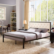 Load image into Gallery viewer, Mia Fabric Queen Bed by Modway