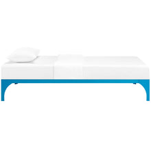 Load image into Gallery viewer, Ollie Twin Bed Frame in Light Blue