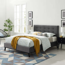 Load image into Gallery viewer, McKenzie Biscuit Tufted Performance Velvet Queen Platform Bed by Modway