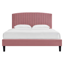Load image into Gallery viewer, Alessi Performance Velvet Queen Platform Bed by Modway