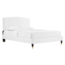 Load image into Gallery viewer, Alessi Performance Velvet Queen Platform Bed by Modway