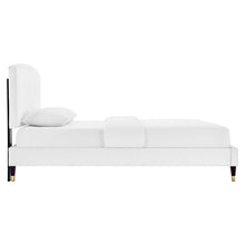 Load image into Gallery viewer, Alessi Performance Velvet Queen Platform Bed by Modway
