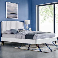 Load image into Gallery viewer, Alessi Performance Velvet Queen Platform Bed by Modway